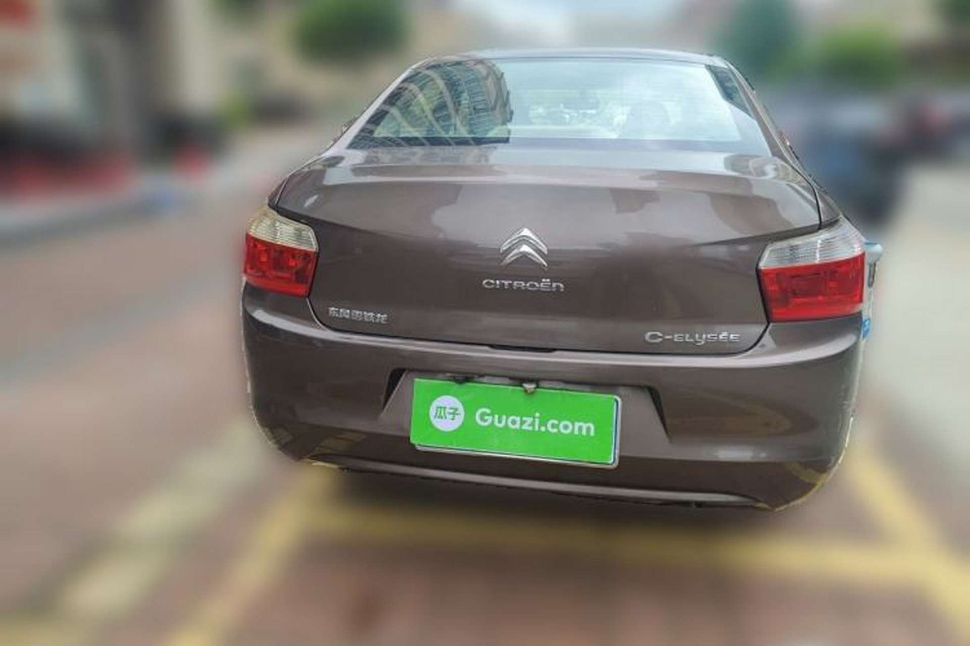 Used Citroen Elysee 2014 1.6L Automatic Fashion Model Rear