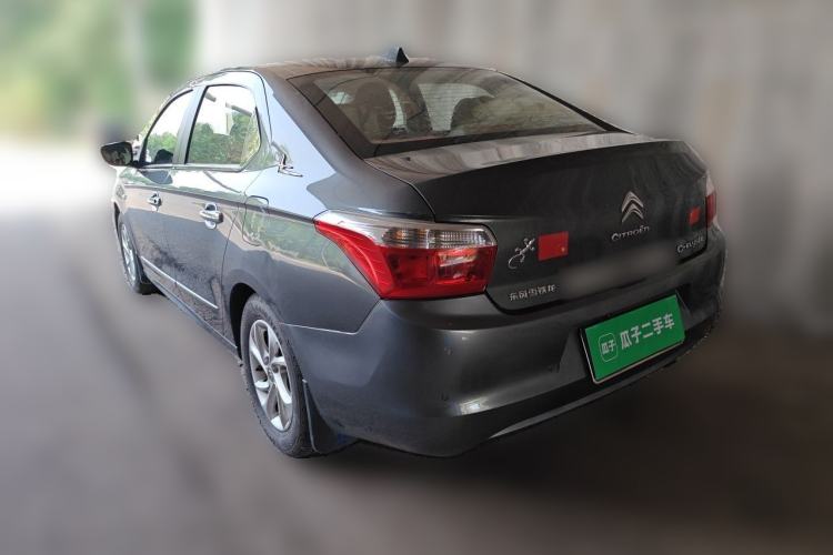 Used Citroen Elysee 2014 1.6L Manual Fashion Edition Rear Left 45 Deg