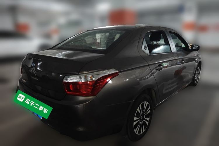 Used Citroen Elysee 2014 1.6L Automatic Fashion Model Rear Right 45 Deg