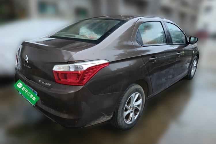 Used Citroen Elysee 2014 1.6L Manual Fashion Edition Rear Right 45 Deg