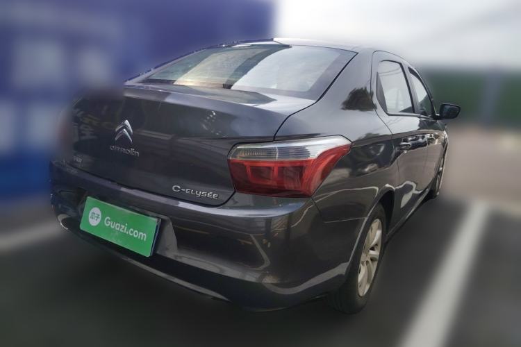 Used Citroen Elysee 2014 1.6L Manual Fashion Edition Rear Right 45 Deg