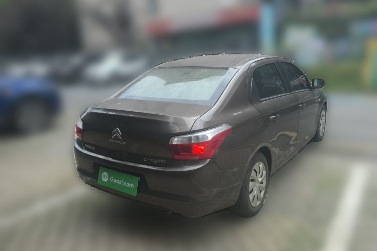 Used Citroen Elysee 2014 1.6L Automatic Fashion Model Rear Right 45 Deg
