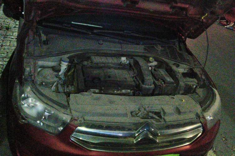 Used Citroen Elysee 2014 1.6L Manual Comfort Model Engine Bay