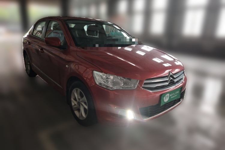 Used Citroen Elysee 2014 1.6L Manual Comfort Model Front Right 45 Deg
