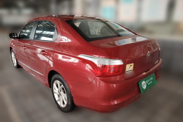 Used Citroen Elysee 2014 1.6L Manual Comfort Model Rear Left 45 Deg