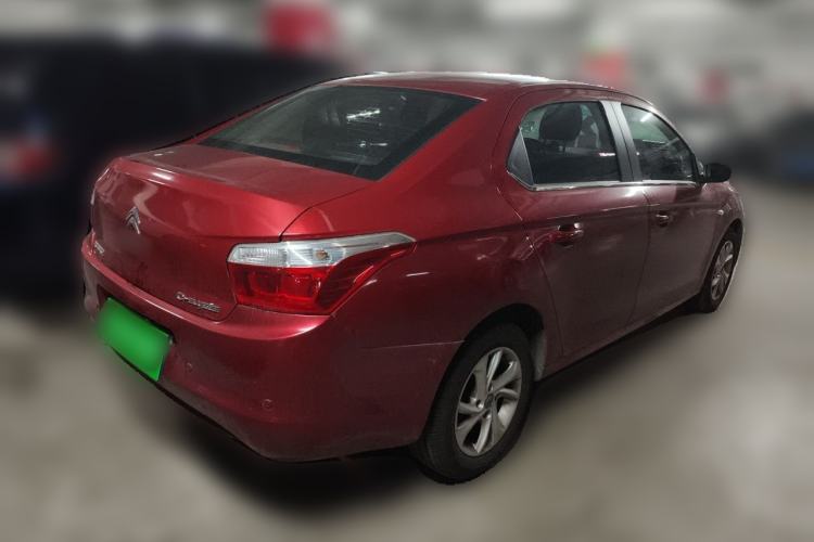 Used Citroen Elysee 2014 1.6L Manual Fashion Edition Rear Right 45 Deg