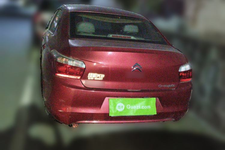 Used Citroen Elysee 2014 1.6L Manual Comfort Model Rear