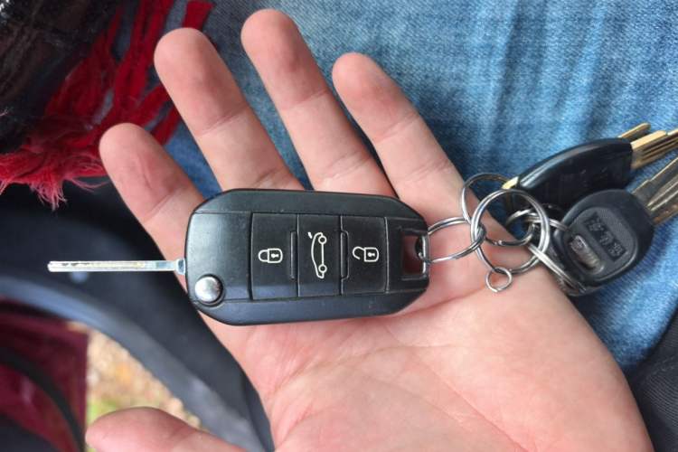 Used Citroen Elysee 2014 1.6L Manual Fashion Edition Vehicle Key