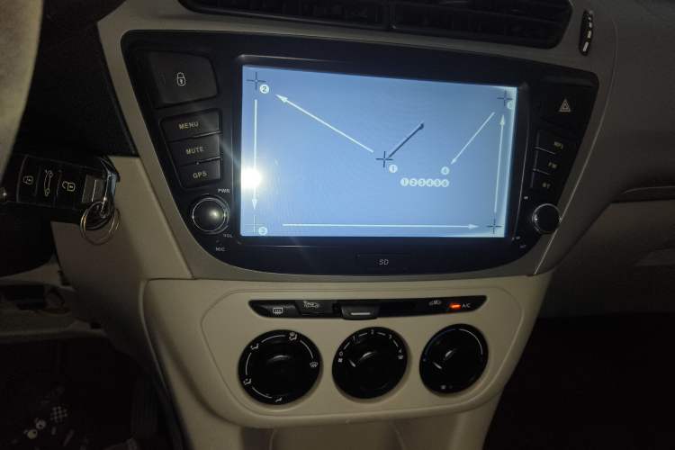 Used Citroen Elysee 2014 1.6L Automatic Fashion Model Audio And AC Panel
