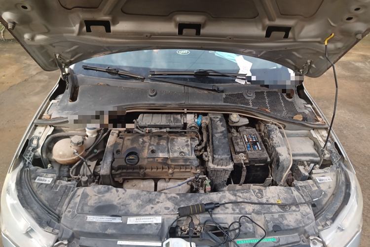 Used Citroen Elysee 2014 1.6L Manual Fashion Model CNG Engine Bay