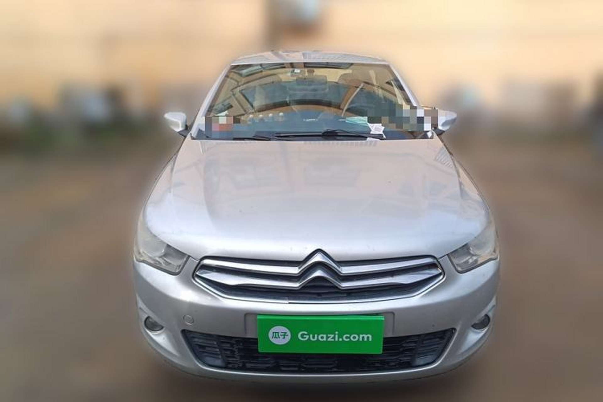 Used Citroen Elysee 2014 1.6L Manual Fashion Model CNG Front