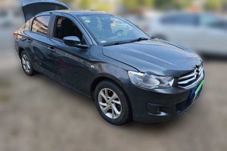 Used Citroen Elysee 2014 1.6L Manual Fashion Model CNG Front Right 45 Deg