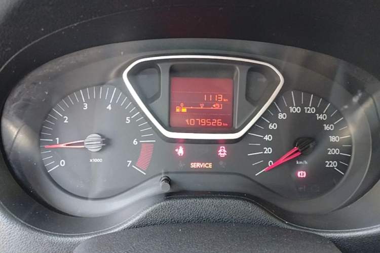 Used Citroen Elysee 2014 1.6L Manual Comfort Model Instrument Cluster