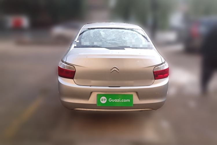Used Citroen Elysee 2014 1.6L Manual Fashion Model CNG Rear