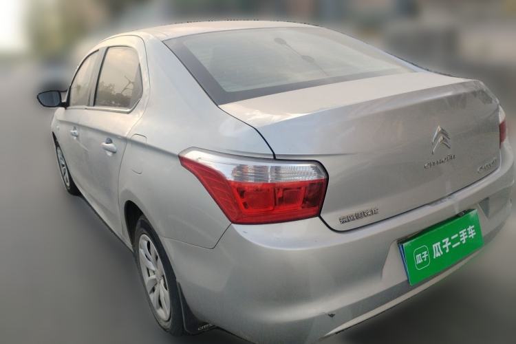 Used Citroen Elysee 2014 1.6L Manual Fashion Edition Rear Left 45 Deg