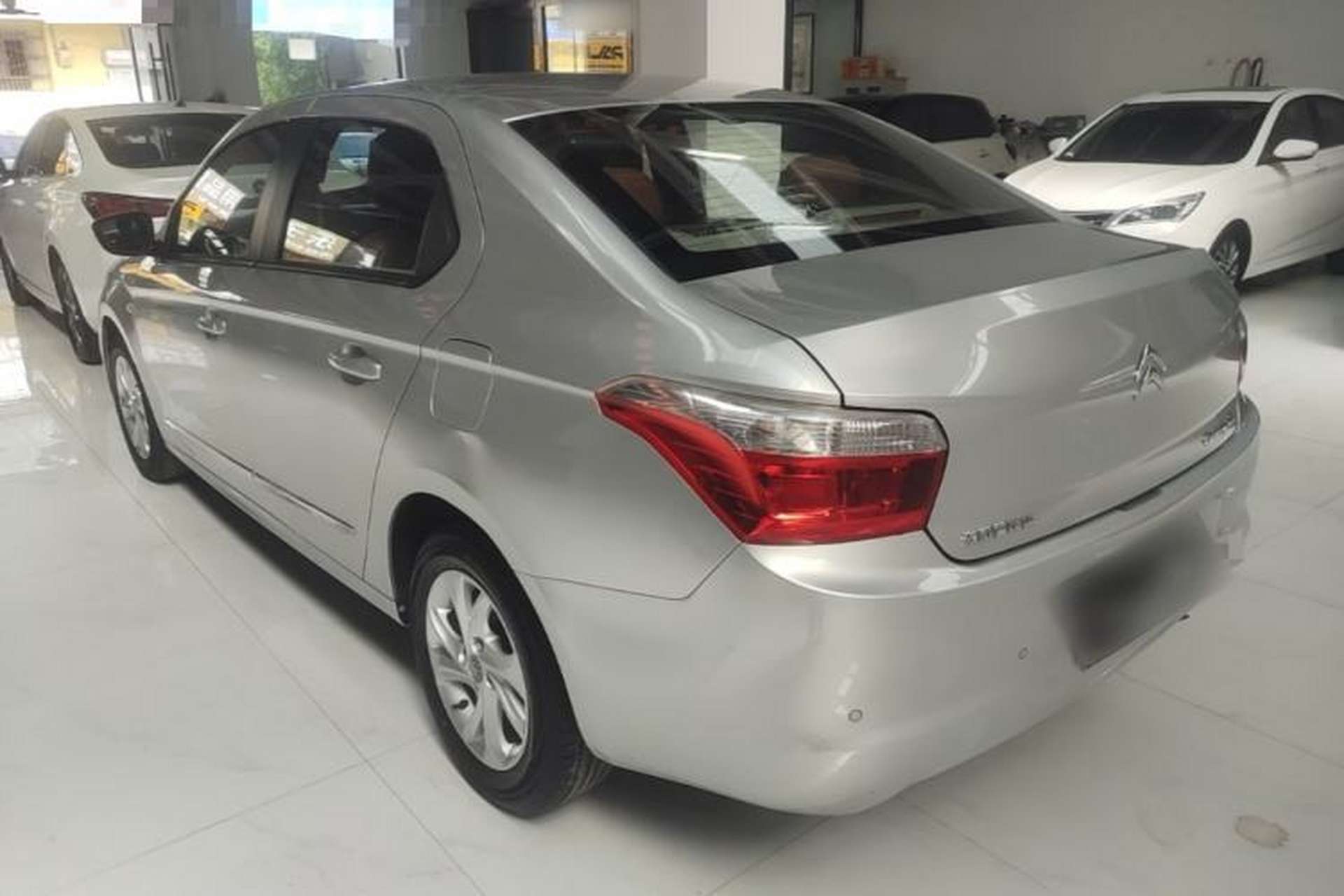 Used Citroen Elysee 2014 1.6L Manual Comfort Model Rear Left 45 Deg