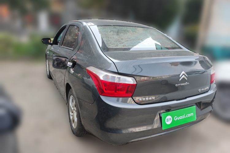 Used Citroen Elysee 2014 1.6L Manual Fashion Model CNG Rear Left 45 Deg