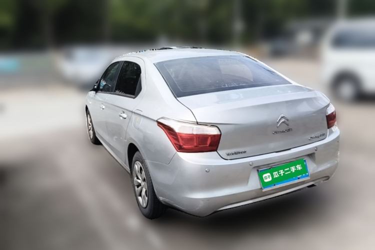 Used Citroen Elysee 2014 1.6L Manual Fashion Edition Rear Left 45 Deg