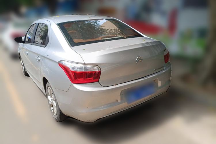 Used Citroen Elysee 2014 1.6L Automatic Fashion Model Rear Left 45 Deg
