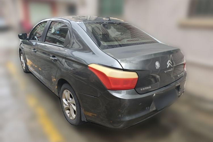 Used Citroen Elysee 2014 1.6L Manual Fashion Edition Rear Left 45 Deg