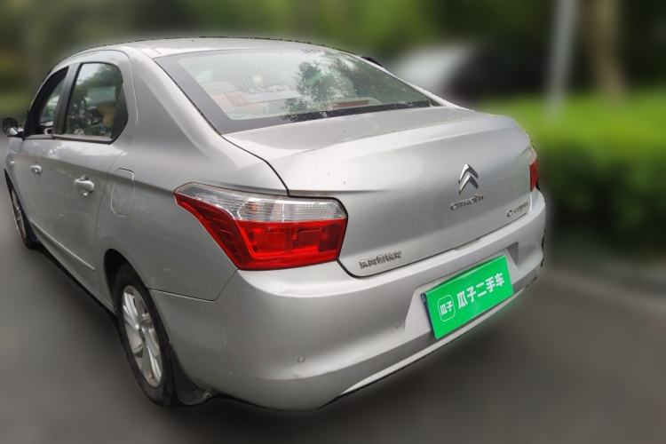 Used Citroen Elysee 2014 1.6L Manual Comfort Model Rear Left 45 Deg