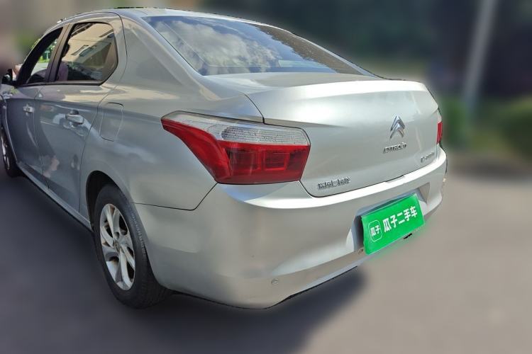Used Citroen Elysee 2014 1.6L Manual Fashion Edition Rear Left 45 Deg