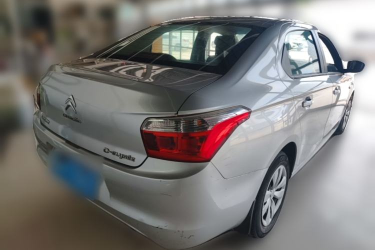 Used Citroen Elysee 2014 1.6L Manual Fashion Edition Rear Right 45 Deg