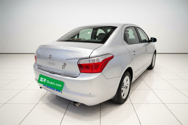 Used Citroen Elysee 2014 1.6L Manual Comfort Model Rear Right 45 Deg