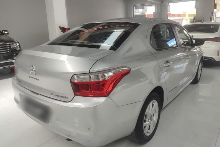 Used Citroen Elysee 2014 1.6L Manual Comfort Model Rear Right 45 Deg