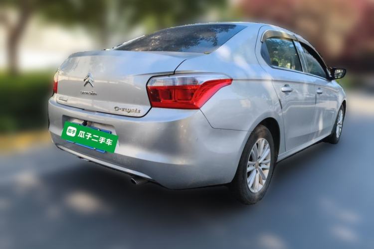 Used Citroen Elysee 2014 1.6L Manual Fashion Edition Rear Right 45 Deg