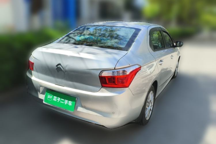 Used Citroen Elysee 2014 1.6L Manual Fashion Edition Rear Right 45 Deg
