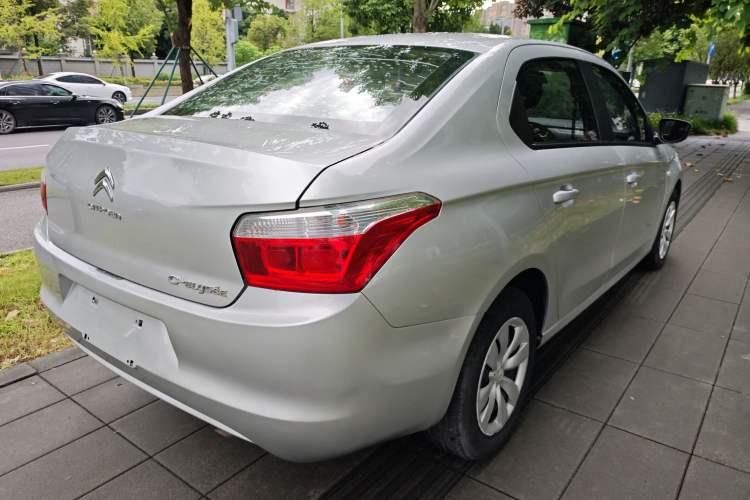 Used Citroen Elysee 2014 1.6L Manual Fashion Edition Rear Right 45 Deg