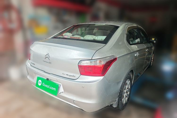 Used Citroen Elysee 2014 1.6L Manual Fashion Edition Rear Right 45 Deg