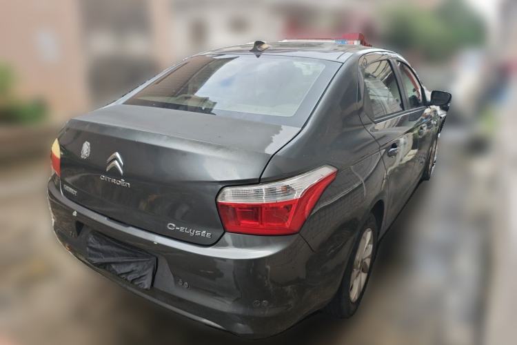 Used Citroen Elysee 2014 1.6L Manual Fashion Edition Rear Right 45 Deg