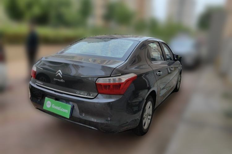 Used Citroen Elysee 2014 1.6L Automatic Fashion Model Rear Right 45 Deg