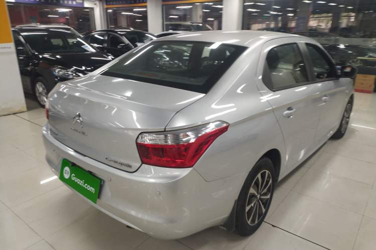 Used Citroen Elysee 2014 1.6L Manual Fashion Edition Rear Right 45 Deg