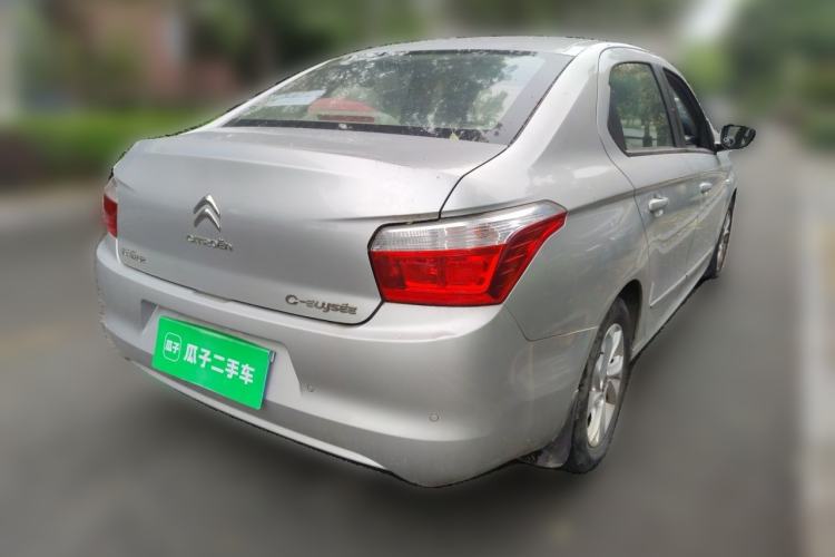 Used Citroen Elysee 2014 1.6L Manual Comfort Model Rear Right 45 Deg