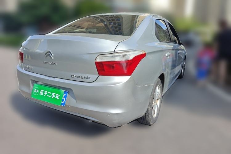 Used Citroen Elysee 2014 1.6L Manual Fashion Edition Rear Right 45 Deg