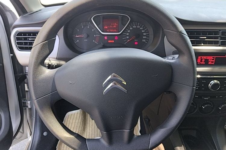 Used Citroen Elysee 2014 1.6L Manual Comfort Model Steering Wheel