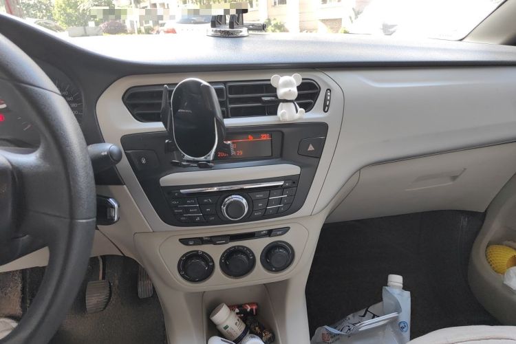 Used Citroen Elysee 2014 1.6L Manual Comfort Model Audio And AC Panel