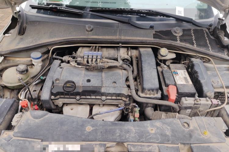 Used Citroen Elysee 2014 1.6L Manual Fashion Model CNG Engine Bay