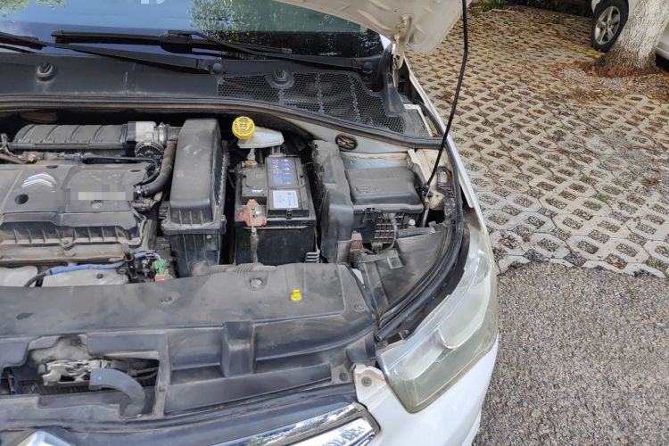 Used Citroen Elysee 2014 1.6L Manual Comfort Model Engine Bay Left