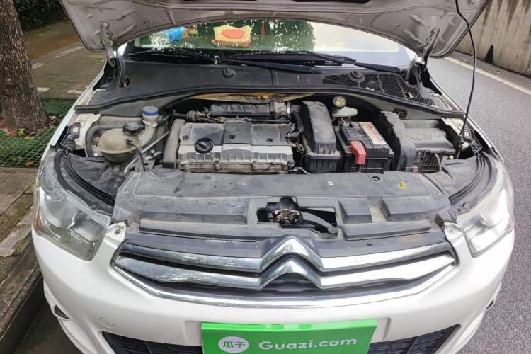 Used Citroen Elysee 2014 1.6L Manual Fashion Edition Engine Bay