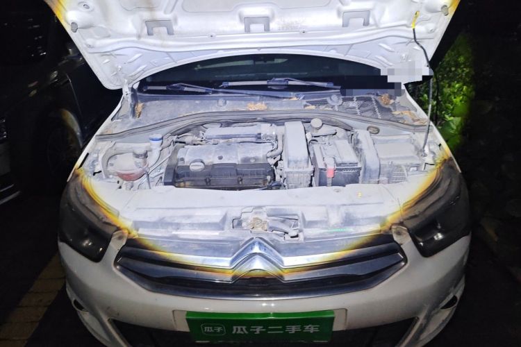 Used Citroen Elysee 2014 1.6L Manual Comfort Model Engine Bay
