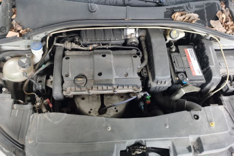 Used Citroen Elysee 2014 1.6L Manual Fashion Model CNG Engine Bay