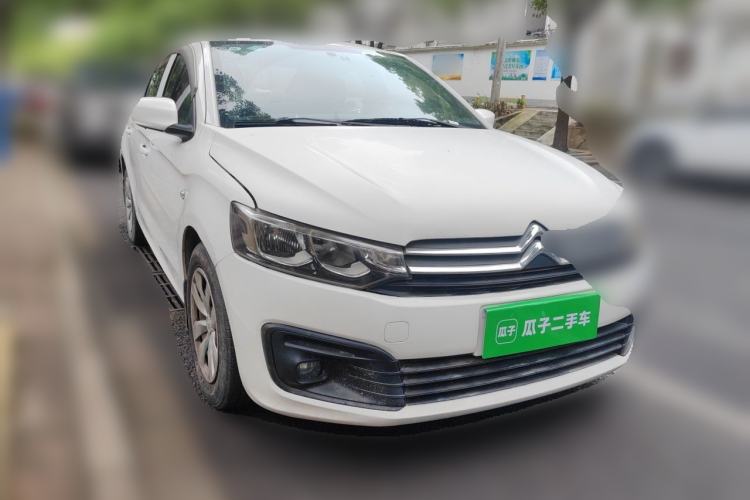 Used Citroen Elysee 2014 1.6L Manual Fashion Model CNG Front Right 45 Deg