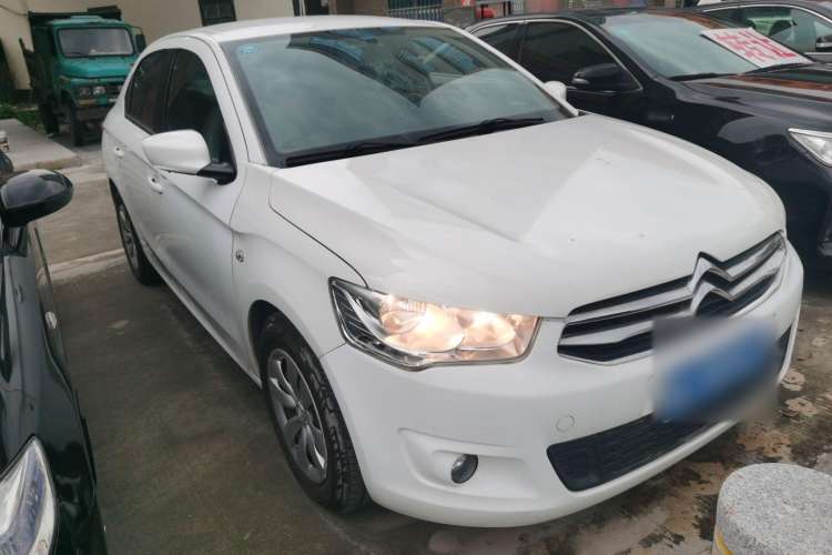 Used Citroen Elysee 2014 1.6L Automatic Fashion Model Front Right 45 Deg