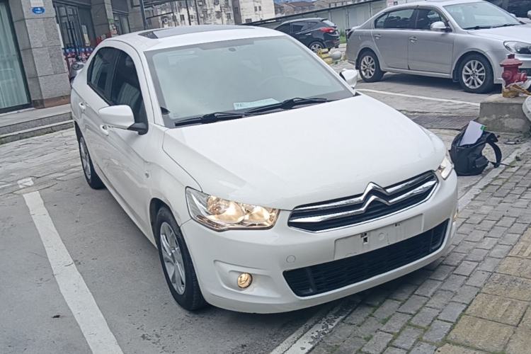 Used Citroen Elysee 2014 1.6L Automatic Fashion Model Front Right 45 Deg