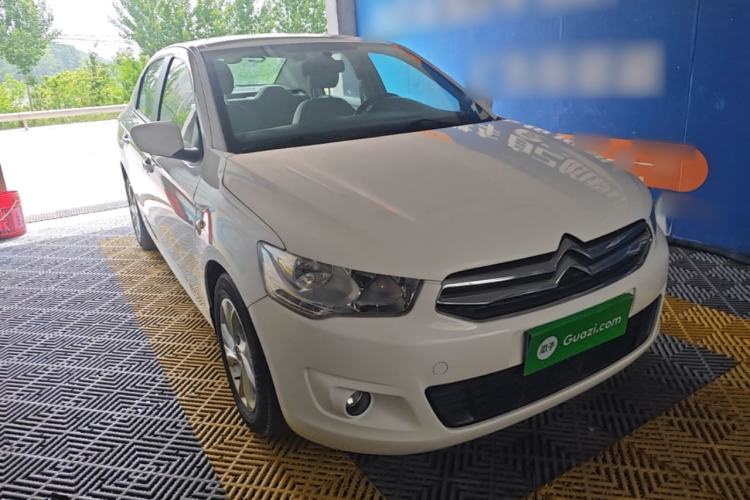 Used Citroen Elysee 2014 1.6L Automatic Fashion Model Front Right 45 Deg