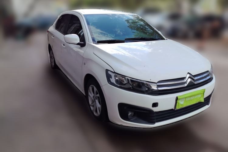 Used Citroen Elysee 2014 1.6L Manual Fashion Model CNG Front Right 45 Deg